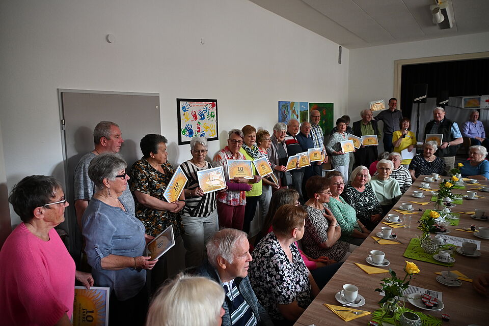 Ehrenamtliche Helfer*innen vom Sonneneck