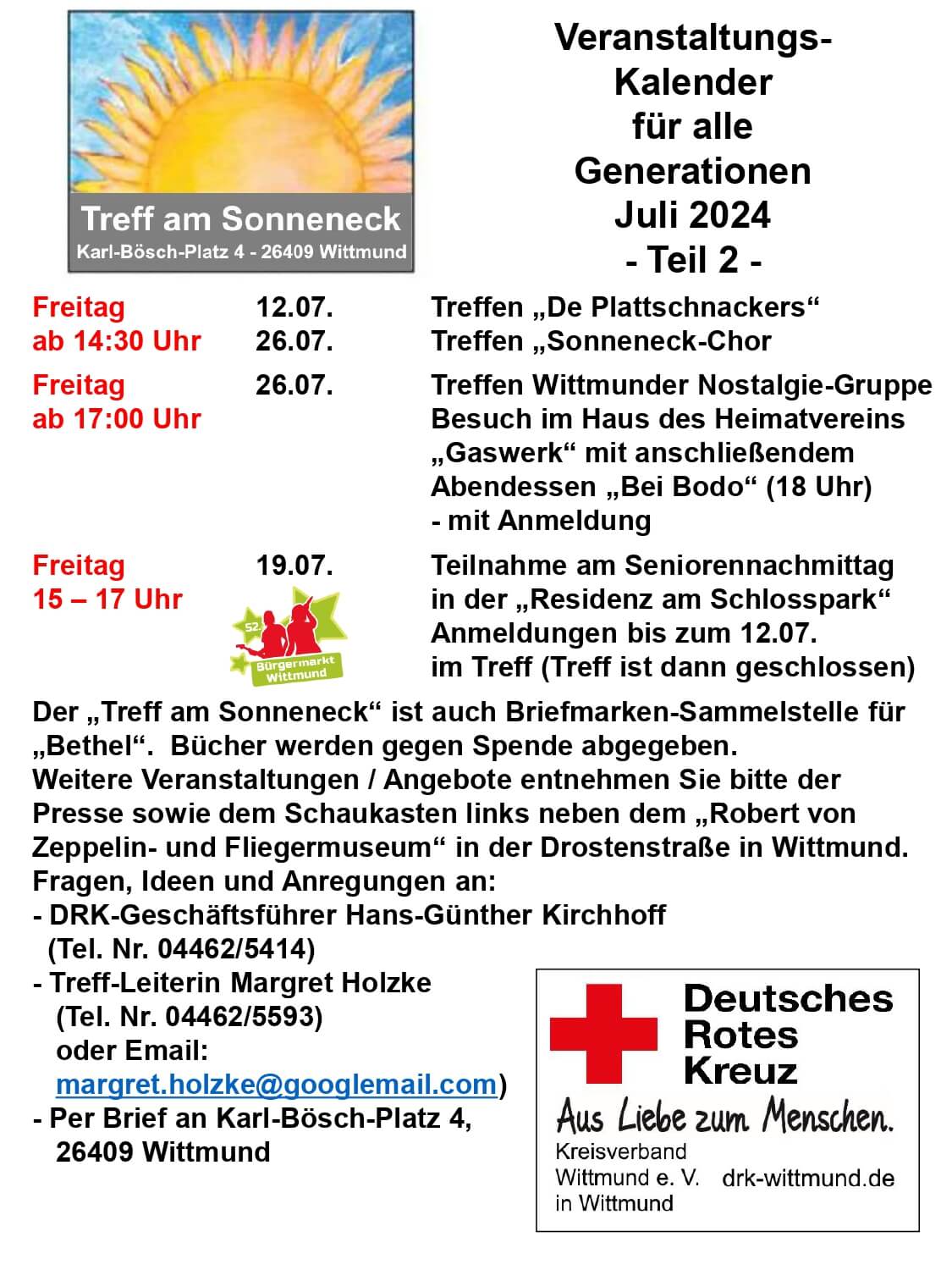 Veranstaltungskalender Juli 2024 Teil2