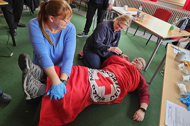 Ausbilder-Fortbildung in Erster Hilfe